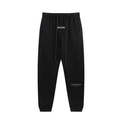 558 pants with black embossed letters