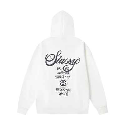8917 White [Terry Hooded]