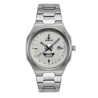 Model A, white case, white dial