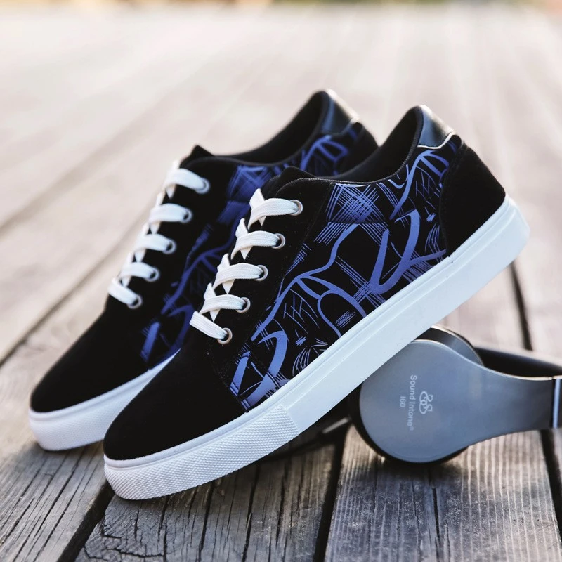 Canvas shoes men's spring men's shoes 2024 new casual shoes men's low-top sneaker trendy all-match flat fashionable shoes