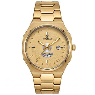 Model A with gold case and gold dial