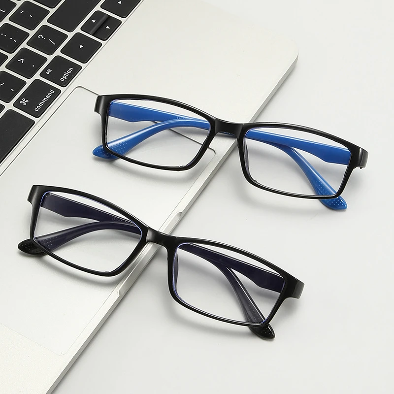 New Stylish High-Definition Square Reading Glasses, Comfortable Unisex Protective Eyewear, Factory Wholesale in Stock