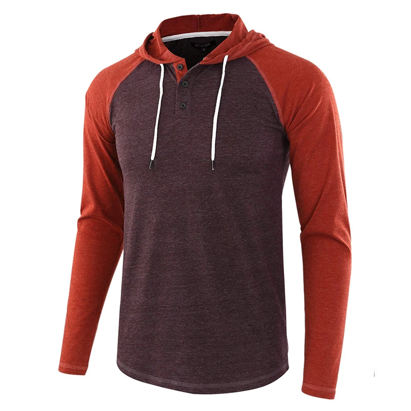 2022 New Men's Clothing Cross-Border Autumn and Winter Large Size T-Shirt European and American Men's Amazon Export Long-Sleeved T-Shirt Hoodie