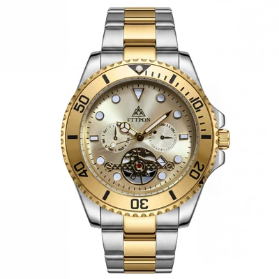 Two-tone gold dial