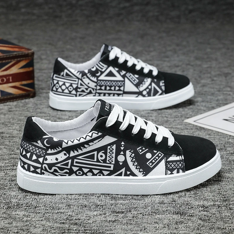 Men's Shoes Winter New Men's Shoes Fashionable All-match Casual Shoes Hip-hop Style Ins Sneakers Men's Low-top Sports Shoes