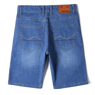 013 light blue|(quality) five-quarter pants