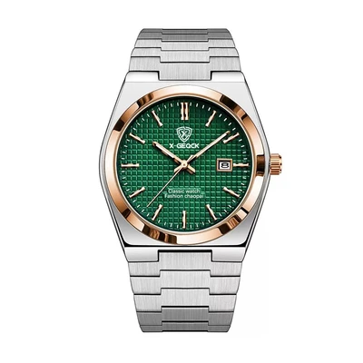 Gold shell green surface