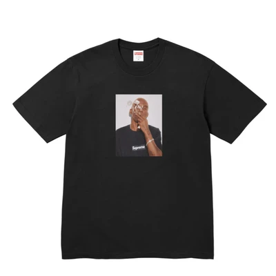 Supreme ss25 dean blunt character printing round neck short sleeve t-shirt men's and women's same style black
