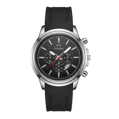 White case black dial