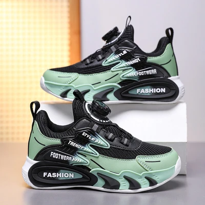 1805 black and green [double mesh]