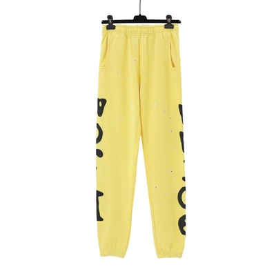 145-2 yellow sweatpants