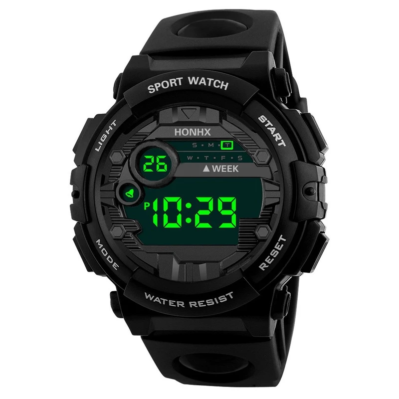 Manufacturer of Large Dial Casual and Fashionable Outdoor Electronic Watches, Popular Foreign Trade Model, Multifunctional Luminous Alarm Clock for Men and Women