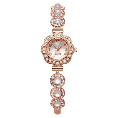 Rose gold white