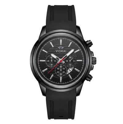 Black case black dial