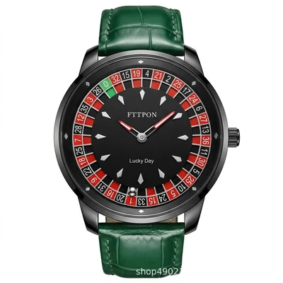 Black shell green belt