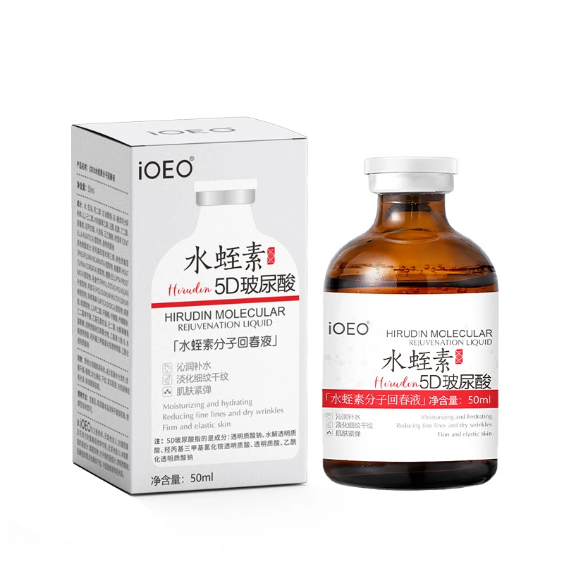 Ioeo Hirudin Molecular Rejuvenation Liquid Anti-Wrinkle Firming Firming Firming Hydrating Elastic Skin Manufacturer Wholesale