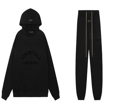 2585 sweatshirt 2586 pants black suit