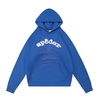 229 colorful blue sweatshirt