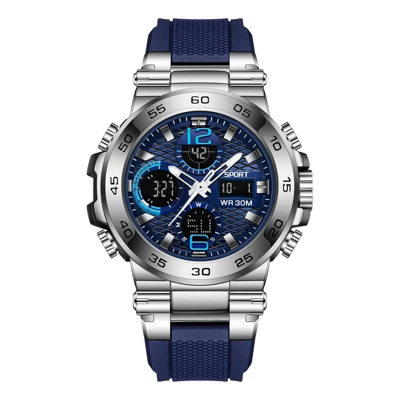 X-Geqck Sports Electronic Watch for Men, Multi-Functional, Fashionable Casual Watch, High-Value Wristwatch, Cross-Border Wholesale