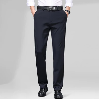 Jz1517 navy blue spring and autumn style