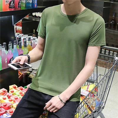 Army Green round neck