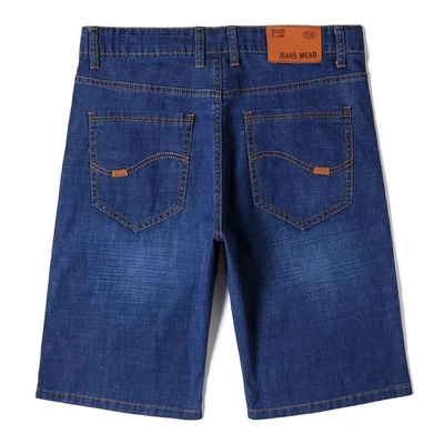 021 dark blue|(quality) five-quarter pants