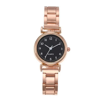 Rose gold black surface