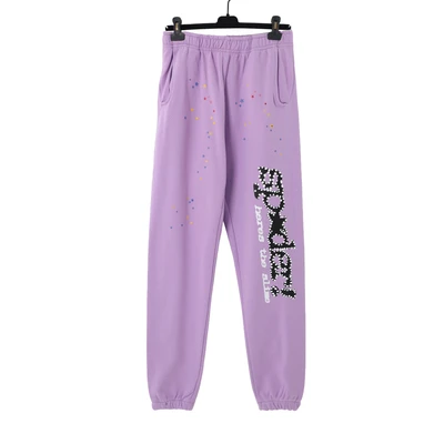 161-2 purple sweatpants