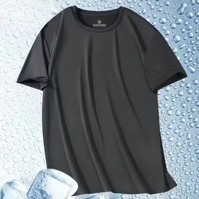 002 short sleeve dark gray