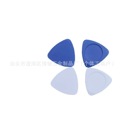 Blue triangle flakes