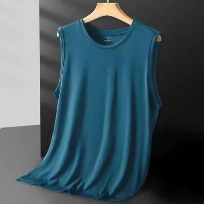 001 vest peacock blue