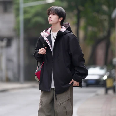 Fbl-j6093 black [hooded style]