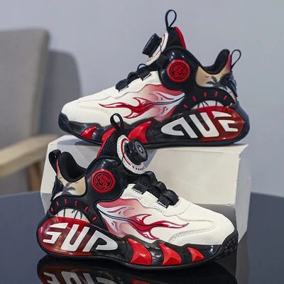 6062m black and red [leather shoes]