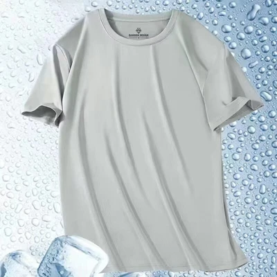 002 short sleeve light gray