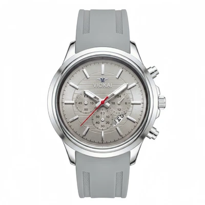 White shell gray dial