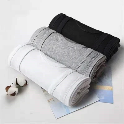 Cotton vest 2 pieces (White Ash)