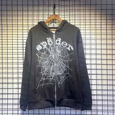 230 black hooded zipper