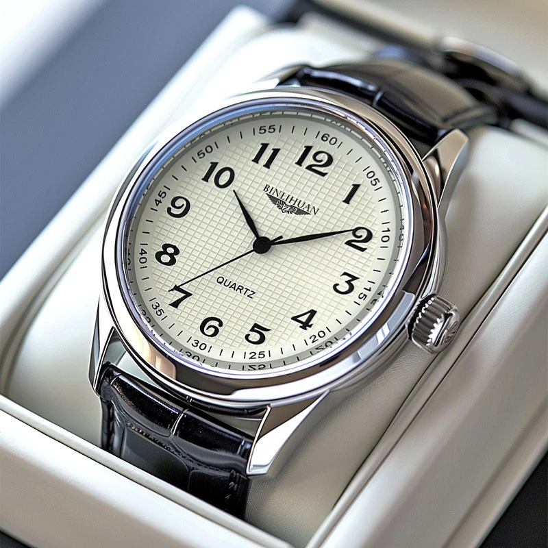 Binlihuan Genuine Watch Men's Quartz Watch Men's Classic Handsome Waterproof Fashion Spot One Piece Drop Shipping