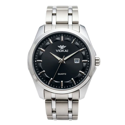 White case, black dial