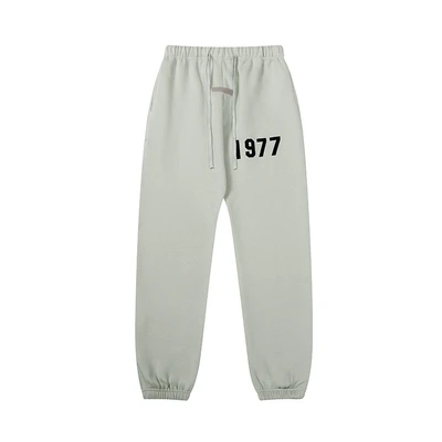 2211 light green pants with flocked lettering