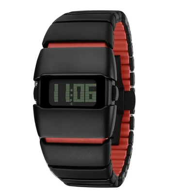 Black and red warrior