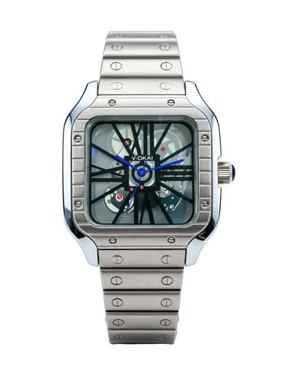 White case, black dial