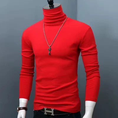 Big red full high collar