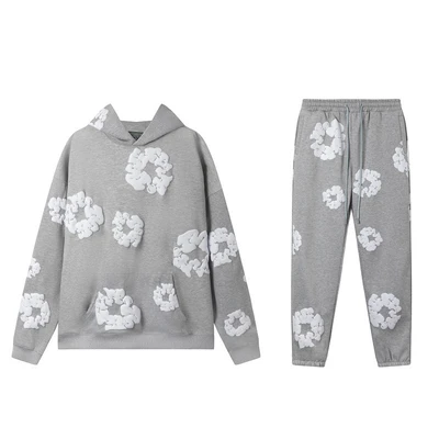 Sweatshirt suit light gray