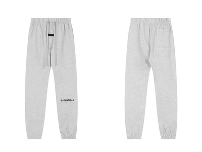 2359 light gray pants with flocked lettering