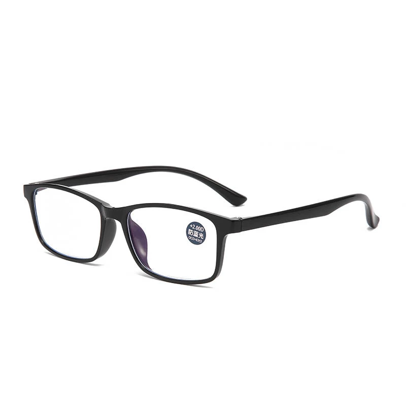 2023 New Fashion men's and women's anti-blue light HD presbyopic glasses TR90 ultra light comfortable presbyopic glasses factory wholesale