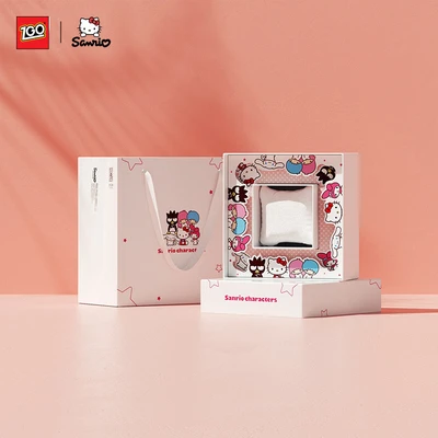 [sanrio genuine product] pink and white gift box