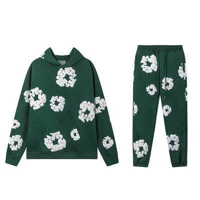 Sweatshirt suit green