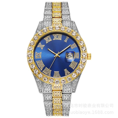Between gold and blue