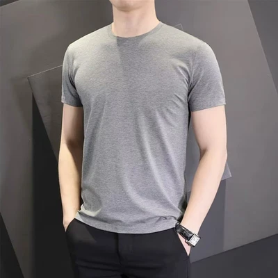 Short sleeve light gray